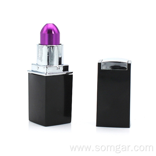 XY462051 Fashion New Arrival Creative Lipstick Pipe Wholesale Mix Color Aluminum Smoking Tobacco Pipe